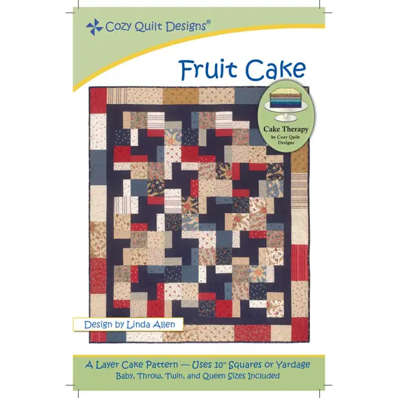 Fruit Cake Pattern by Cozy Quilt Designs