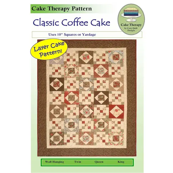 Classic Coffee Layer Pattern by Cozy Quilt Designs