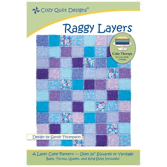 Raggy Layers Pattern by Cozy Quilt Designs - Image of Pattern Cover