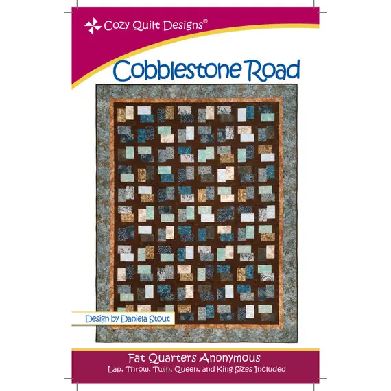 Cobblestone Road Pattern Pattern by Cozy Quilt Designs