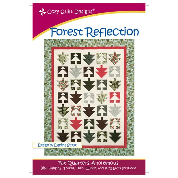Forest Reflection Pattern by Cozy Quilt Designs