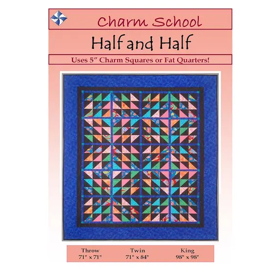 Half and Half Pattern by Cozy Quilt Designs