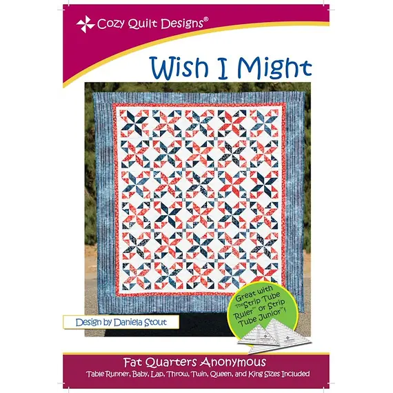 Wish I Might Pattern by Cozy Quilt Designs - Image of Pattern Cover