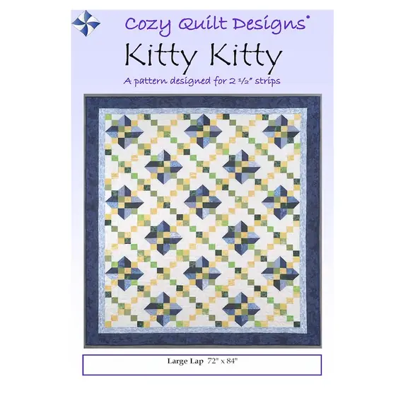 Kitty Kitty Quilt Pattern by Cozy Quilt Designs
