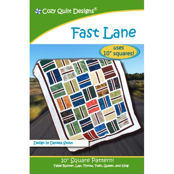 Fast Lane Pattern by Cozy Quilt Designs