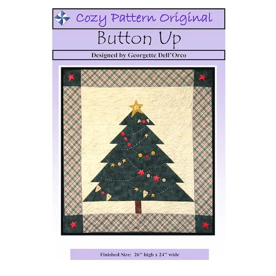 Button Up Pattern by Cozy Quilt Designs