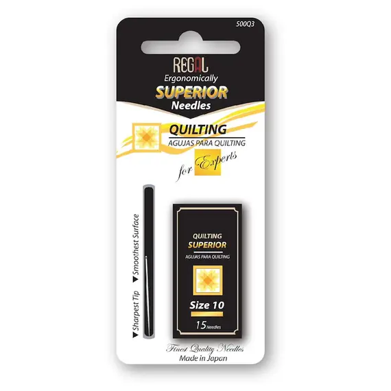 Quilting / Between Needles Size 10 by Regal Hand Sewing Needles