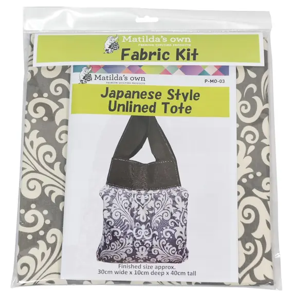 ​​Japanese Style Unlined Tote Bag Kit