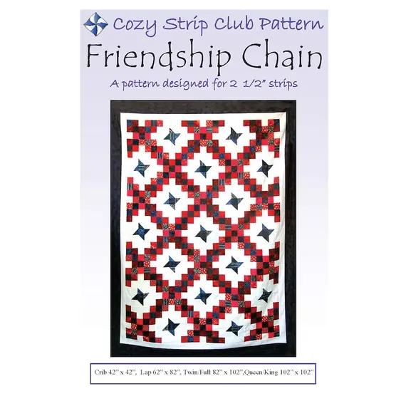 Friendship Chain Quilt Pattern by Cozy Quilt Designs