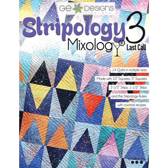 Stripology Mixology 3 Last Call Book By GE Designs Gurdun Erla