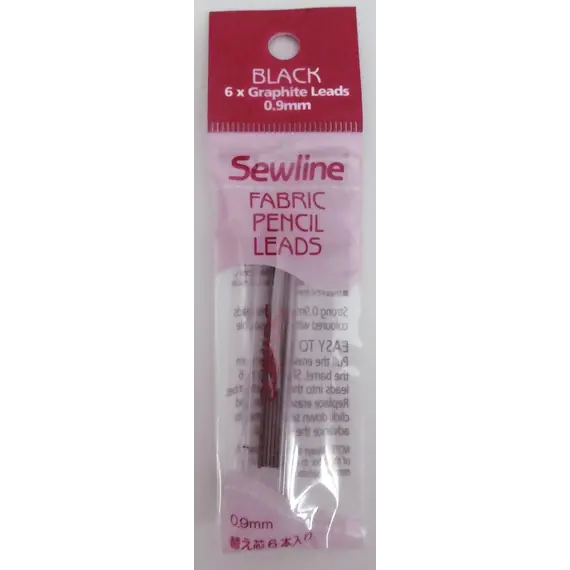 Ceramic Lead Black Refill Pack x 6 by Sewline