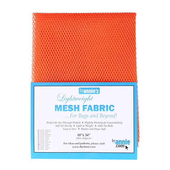 By Annie Mesh - For Bags and Beyond - Pumpkin - See Video