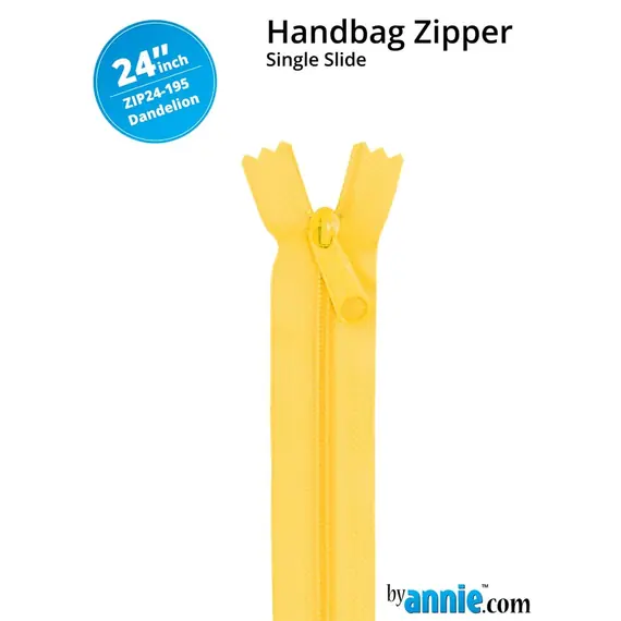 By Annie 24 Inch Handbag Zipper Dandelion - See Video