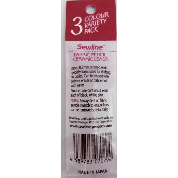 Ceramic Lead Variety Refill Pack x 9 by Sewline