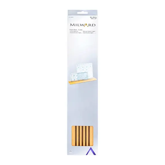 Milward Ruler Rack with 5 x 3mm Storage Slots