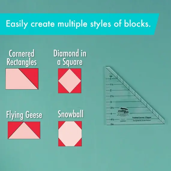 Folded Corner Clipper by Creative Grids SEE VIDEO Uses