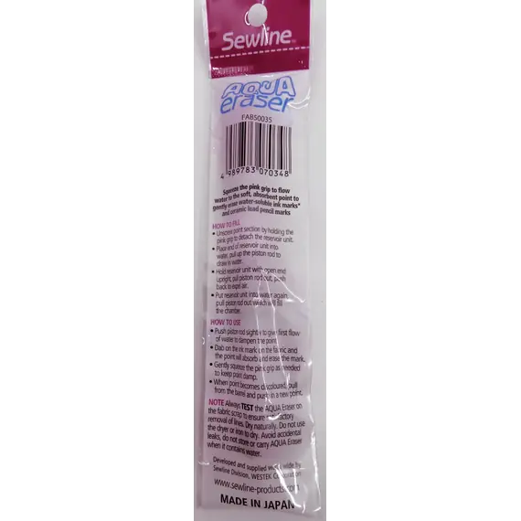 Aqua Eraser by Sewline - SEE VIDEO