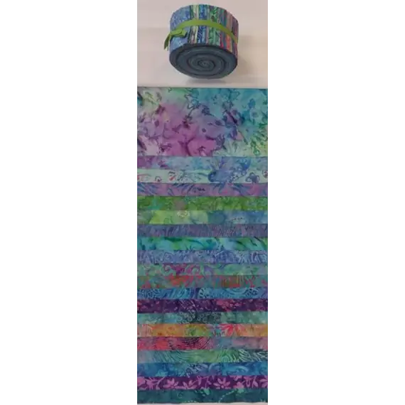 Mystical 40 x 10" Fabric Squares AKA Layer Cake 
by Batiks Australia - Image of the Mystical Range of Fabrics used in these precut Fabric 10" Squares
