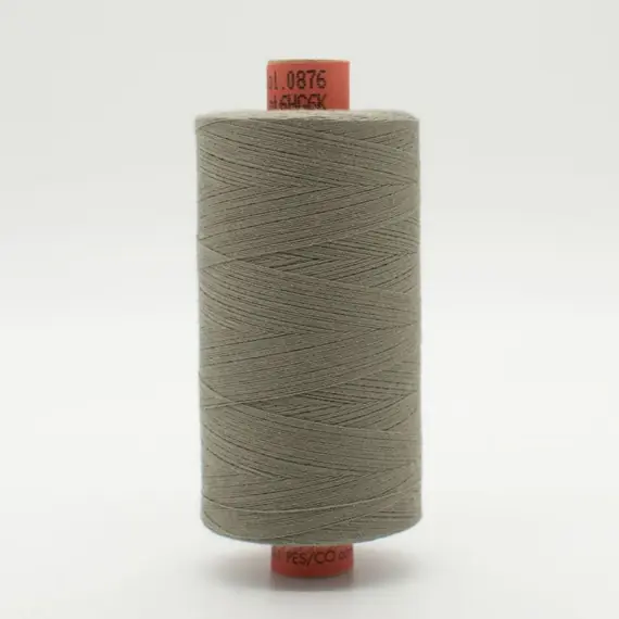 Dark Beaver Grey #0876 Rasant Thread 1000M - Image of Reel