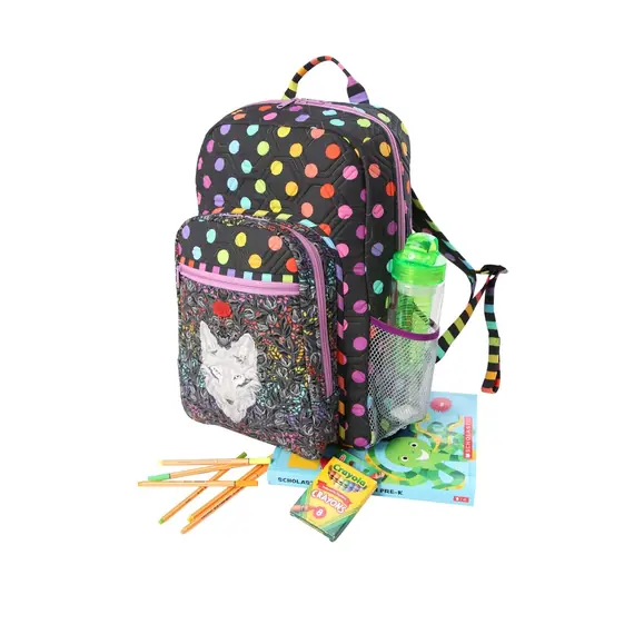 By Annie Leader of the Pack Bag Pattern  - Image of completed back pack