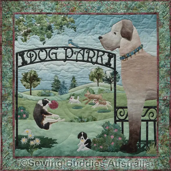 Unleashed Pattern 1 of Dog Park by McKenna Ryan