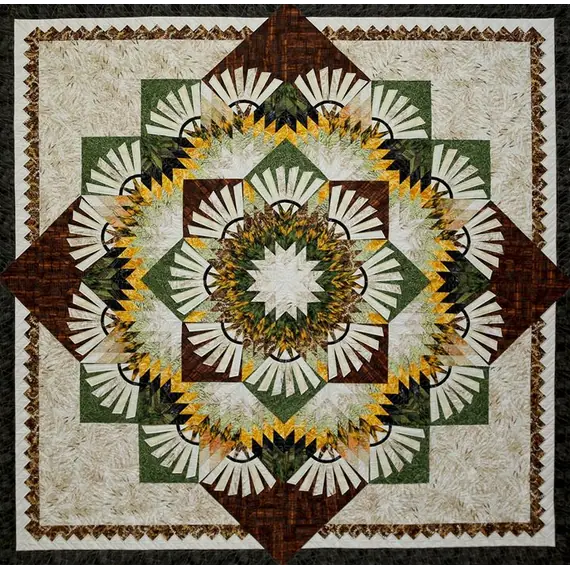 Woodcarvers Star Quilt Pattern by Judy Niemeyer