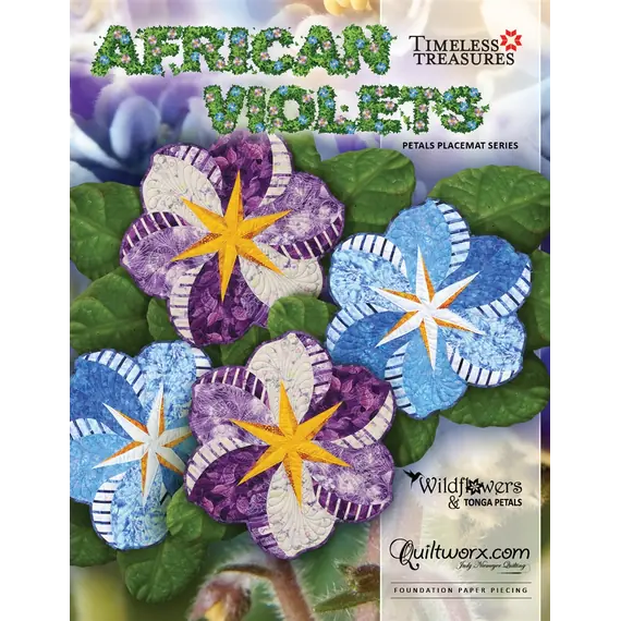 African Violets Replacement Papers Judy Niemeyer
