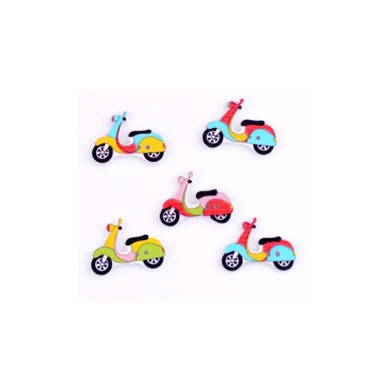 Scooter Buttons x 6