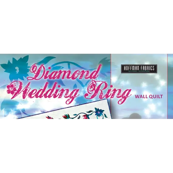 Diamond Wedding Ring Wall Quilt Pattern by Judy Niemeyer