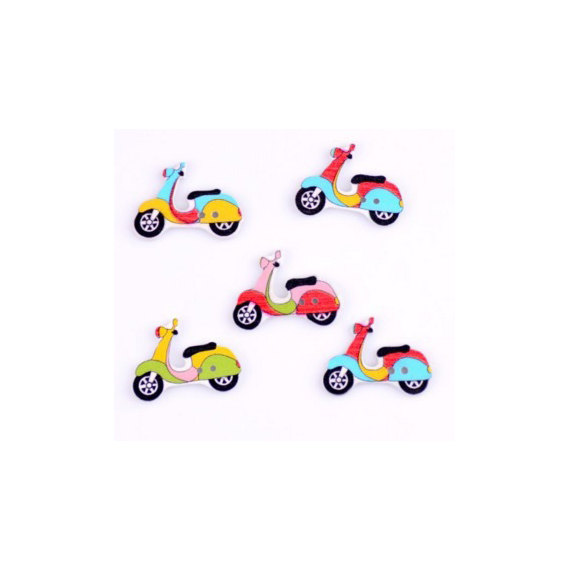 Scooter Buttons x 6