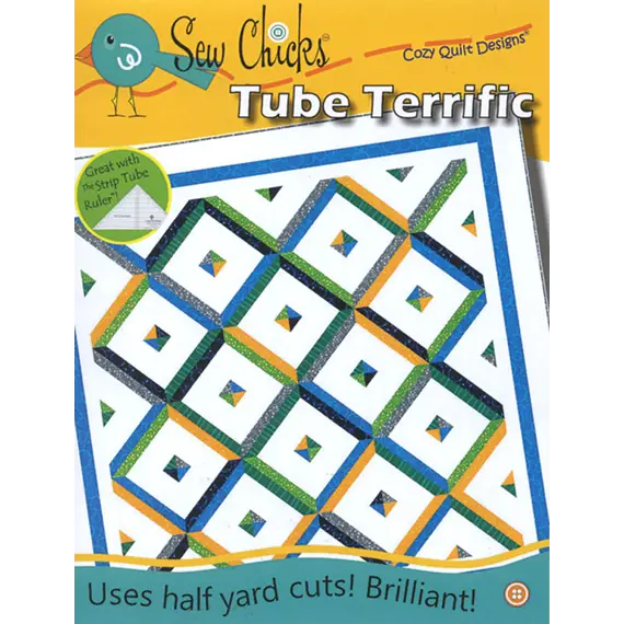 Tube Terrific Pattern by Cozy Quilt Designs