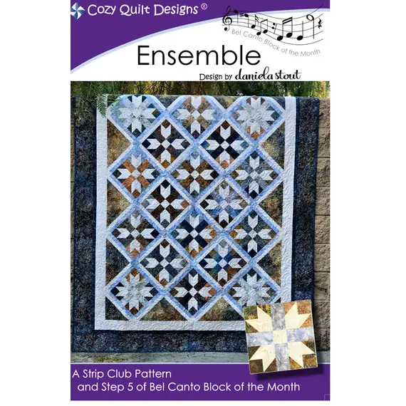 Ensemble Pattern (Bel Canto Block 5) by Cozy Quilt Designs