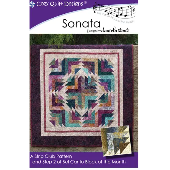 Concerto Pattern (Bel Canto Block 1) by Cozy Quilt Designs