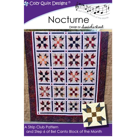 Duet Pattern (Bel Canto Block 4) by Cozy Quilt Designs