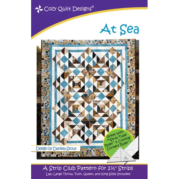 At Sea Pattern by Cozy Quilt Designs - See Video