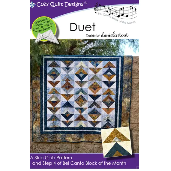 Concerto Pattern (Bel Canto Block 1) by Cozy Quilt Designs
