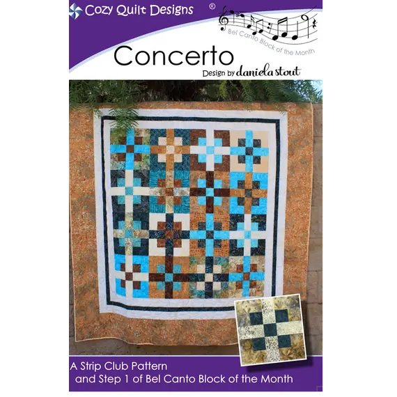 Duet Pattern (Bel Canto Block 4) by Cozy Quilt Designs