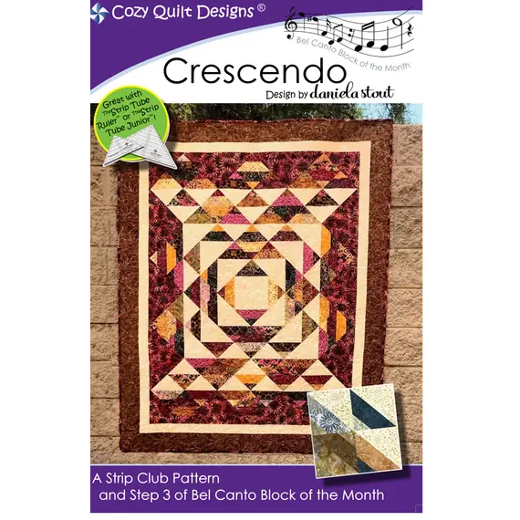 Duet Pattern (Bel Canto Block 4) by Cozy Quilt Designs