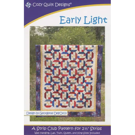 Early Light Pattern by Cozy Quilt Designs - See Video
