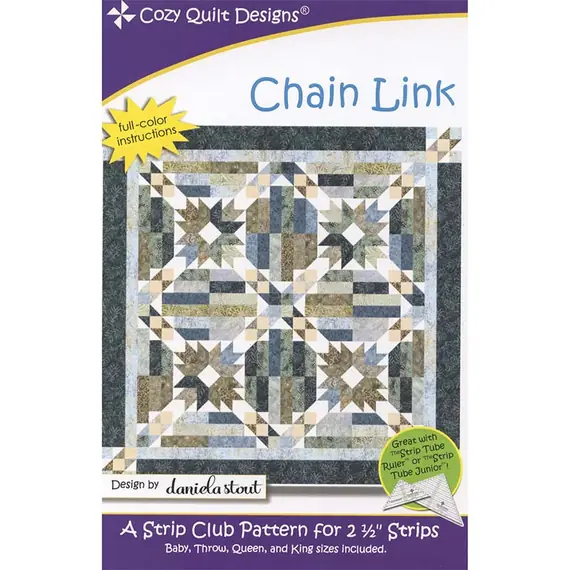 Chain Link Pattern by Cozy Quilt Designs - See Video