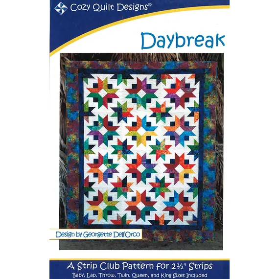 Daybreak Pattern by Cozy Quilt Designs - See Video