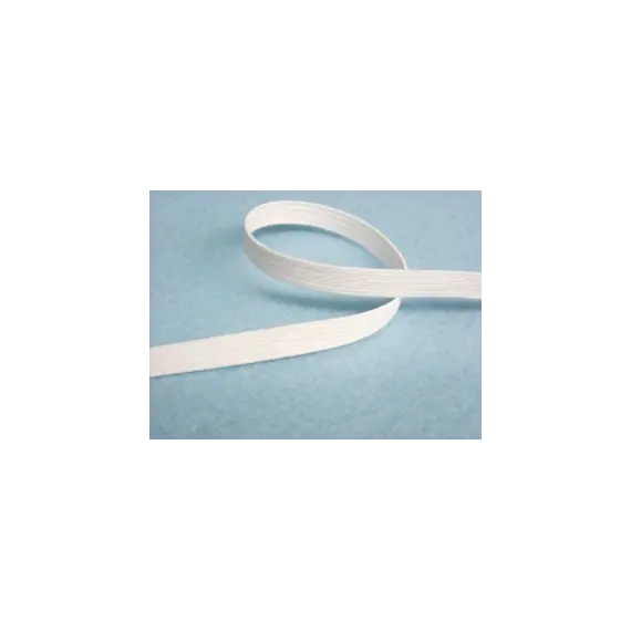 10 metres x 5mm Braided Superior Quality Elastic White or Black