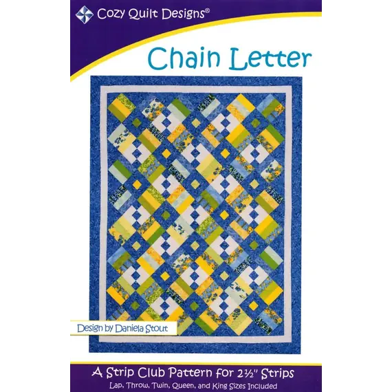Chain Letter Pattern by Cozy Quilt Designs
