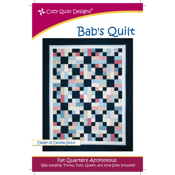 Bab's Quilt Pattern by Cozy Quilt Designs