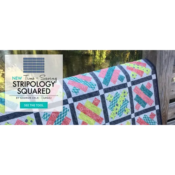Creative Grids Stripology Squared Ruler