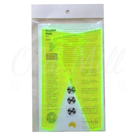 Dresden Plate 8" Patchwork Template Set Matilda's Own