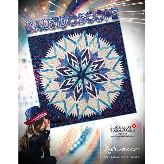 Kaleidoscope Quilt Pattern by Judy Niemeyer