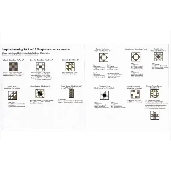 Basics Template Set 2 (H - N) Matilda's Own
