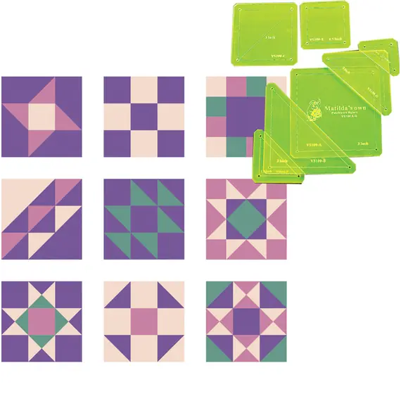 Basics Template Set 1 (A - G) Matilda's Own