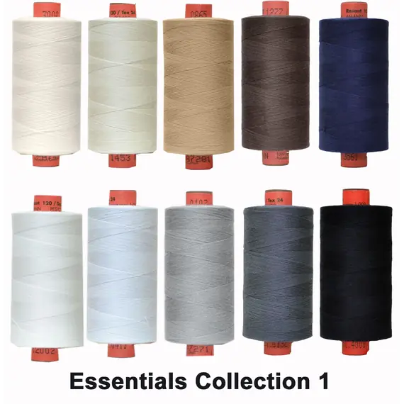 Essentials 10 Colour Set 1 Rasant Thread 1000M